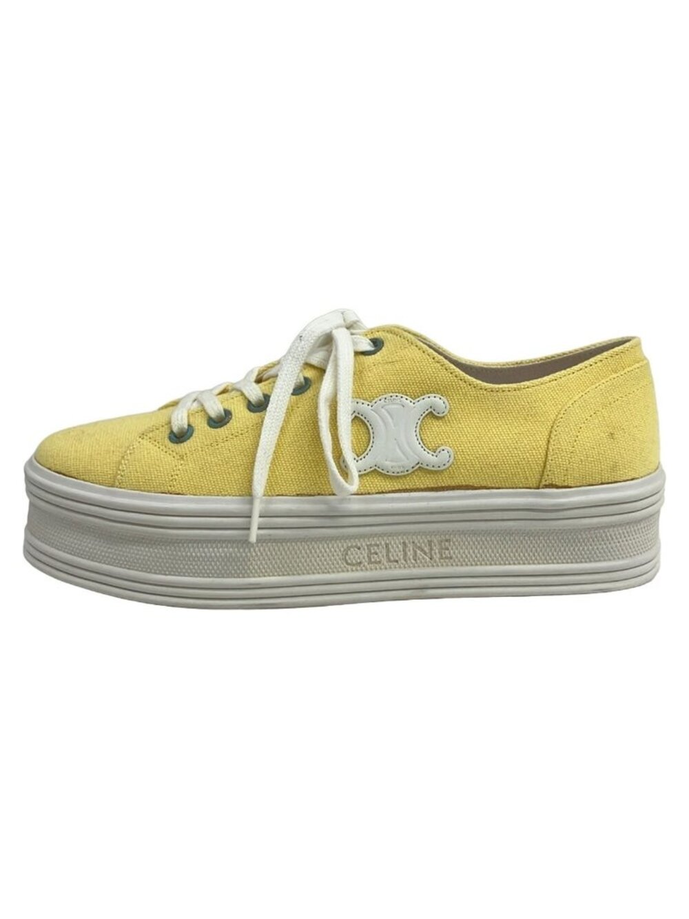 Celine Sneakers 36 Yellow - Picture 1 of 10